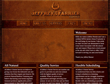 Tablet Screenshot of jeffreysfarrierservice.com